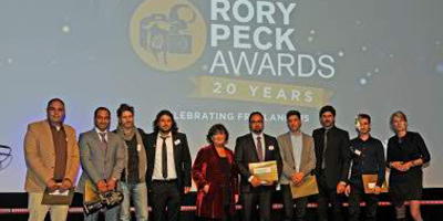 Pakistani cameraman lands Rory Peck Award